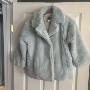 Rothschild Kids Faux Fur Jacket - Light Blue